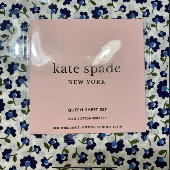 kate spade Bedding Kate Spade Queen Sheet Set Cotton New Kate Spade Sheets Poshmark